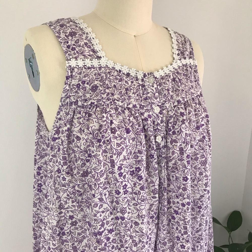 Vintage Cottagecore Cotton Nap Dress